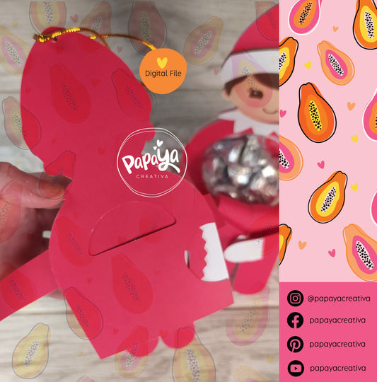 Cut File Elf/ Dome size 6 and 8cm / Open and close system