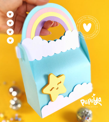 Rainbow Box Set *2models* (DIGITAL FILE) svg/ studio