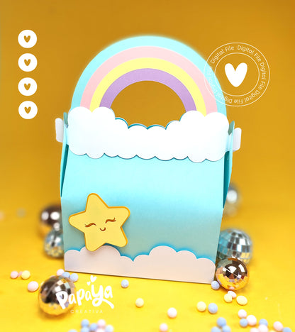 Rainbow Box Set *2models* (DIGITAL FILE) svg/ studio