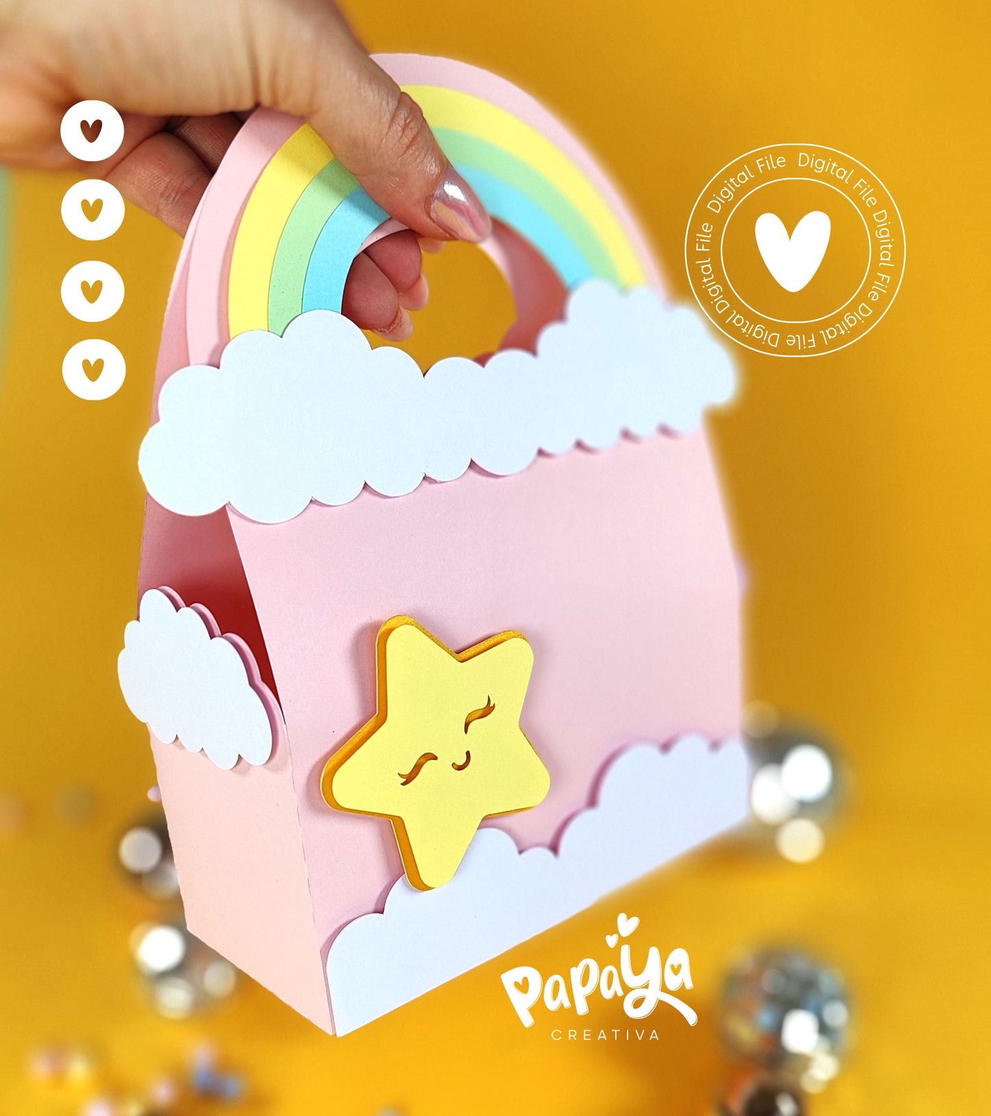 Rainbow Box Set *2models* (DIGITAL FILE) svg/ studio