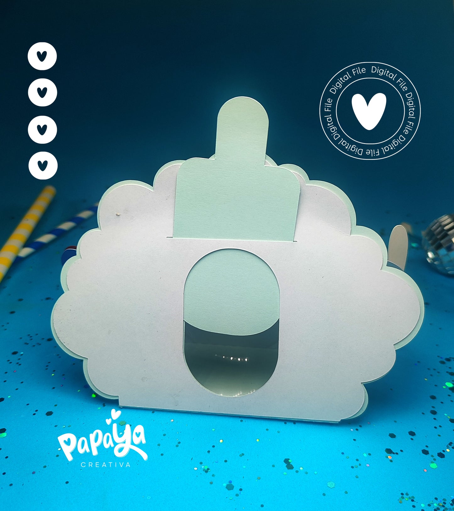 Airplanes Candy Holder/ Box  (DIGITAL FILE) svg/ studio