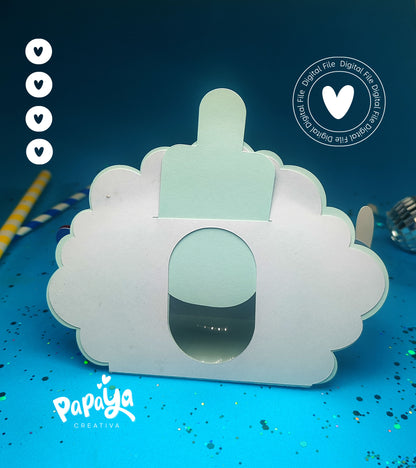 Airplanes Candy Holder/ Box  (DIGITAL FILE) svg/ studio