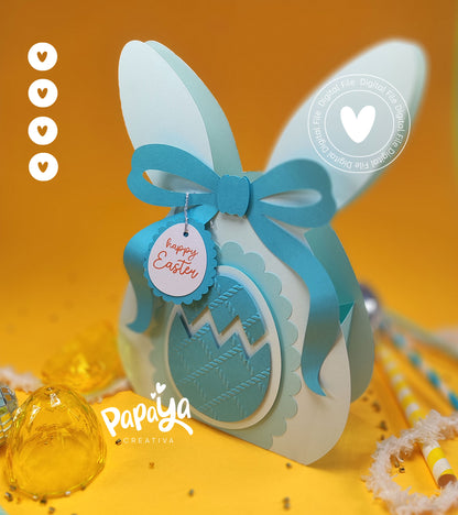 Easter Egg Box Digital Files (SVG/STUDIO)