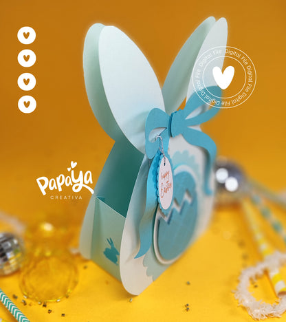 Easter Egg Box Digital Files (SVG/STUDIO)