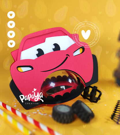 Cars Set Candy Holder (DIGITAL FILE) svg/ studio