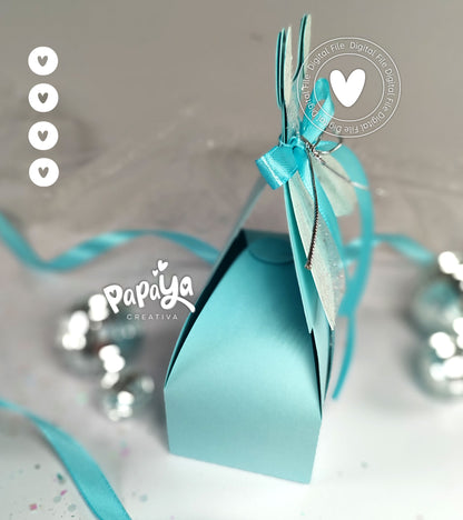 Cinderella Dress Box DIGITAL FILE (svg/studio)