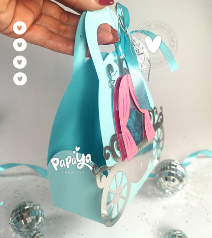 Cinderella's carriage Bag DIGITAL FILE (svg/studio)