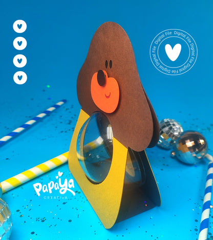 Doggie Candy Holder (DIGITAL FILE) svg/ studio