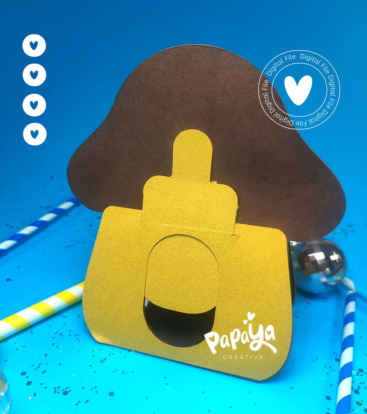 Doggie Candy Holder (DIGITAL FILE) svg/ studio