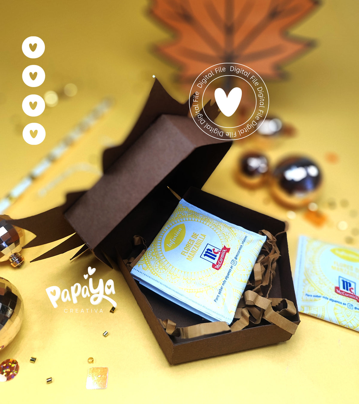 Autumn gift boxes (DIGITAL FILE) svg/studio