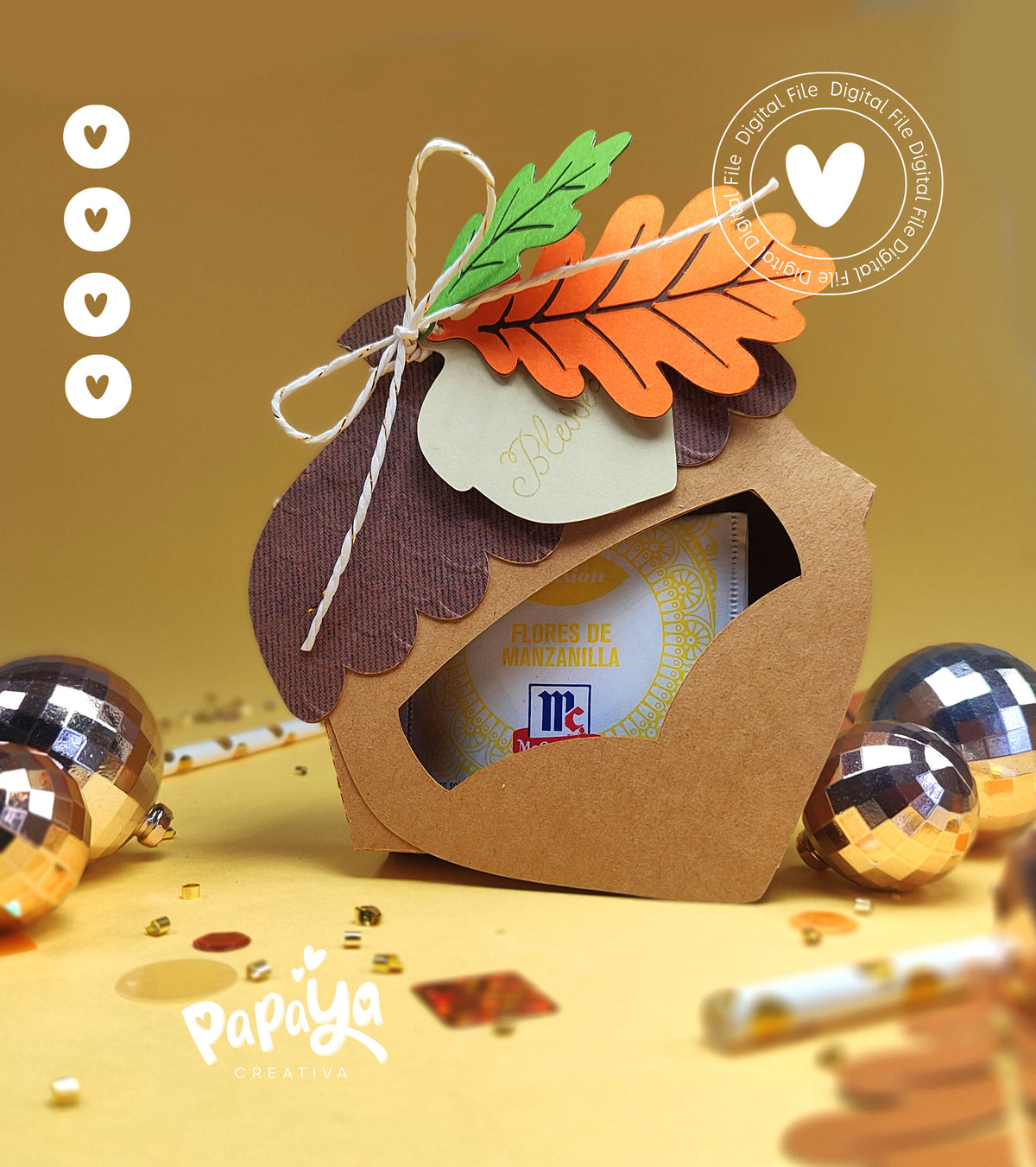 Autumn gift boxes (DIGITAL FILE) svg/studio