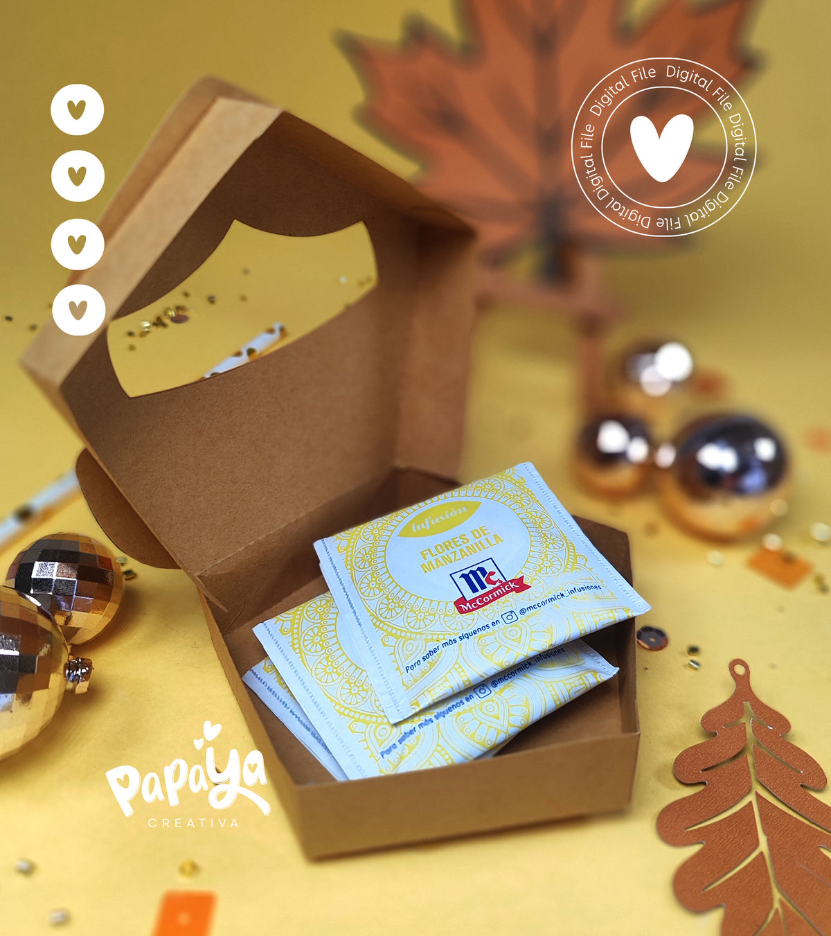 Autumn gift boxes (DIGITAL FILE) svg/studio