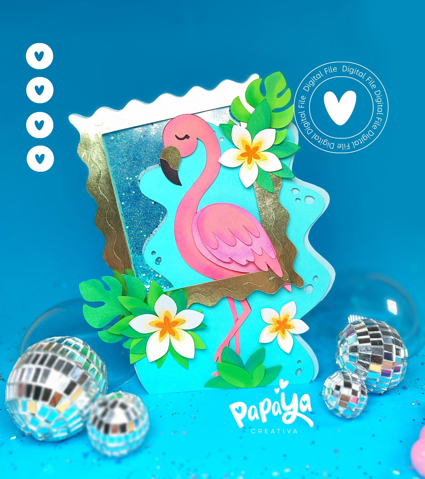 Flamingo Design Digital File (svg-studio) (Copia)