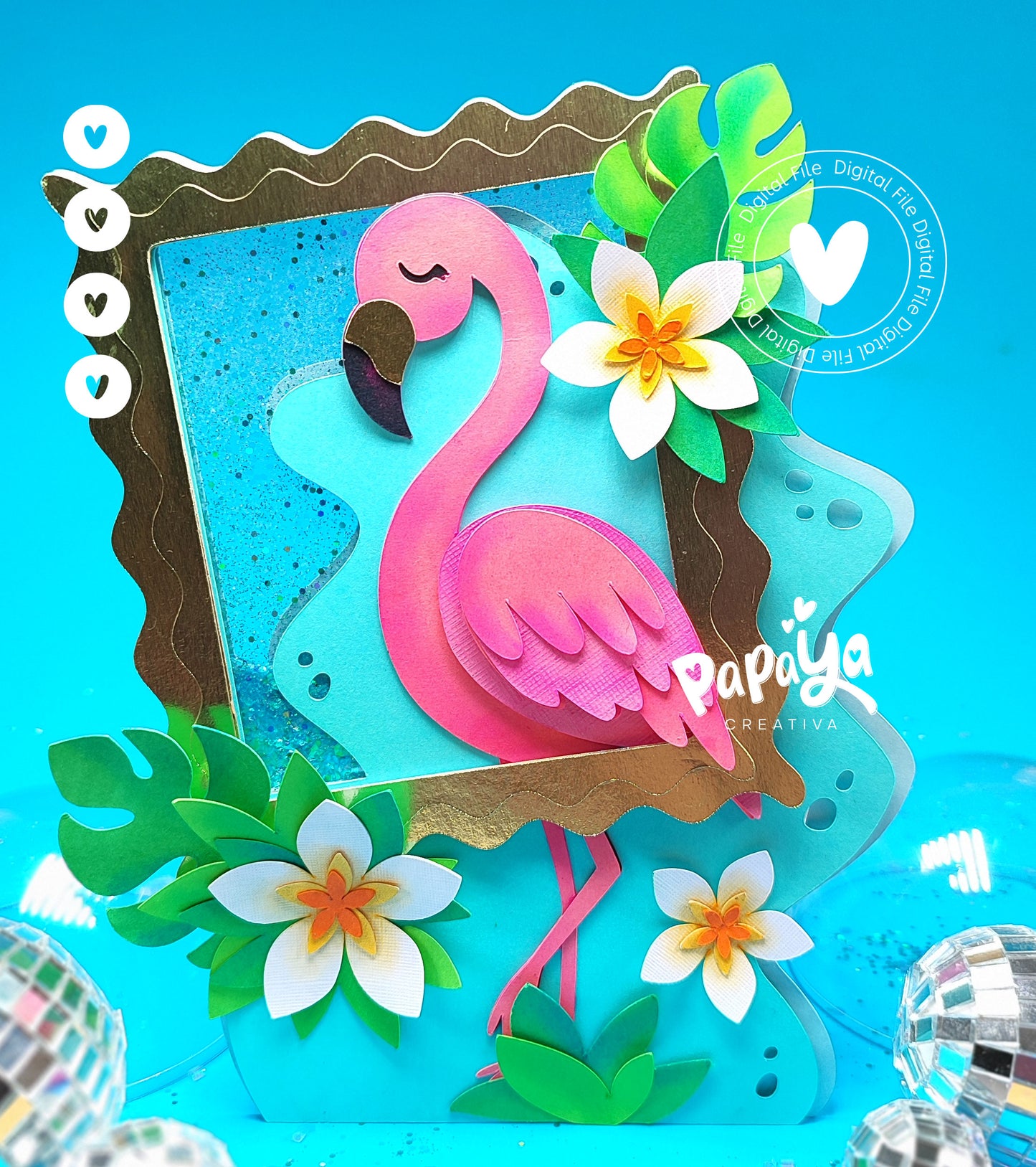 Flamingo Design Digital File (svg-studio) (Copia)