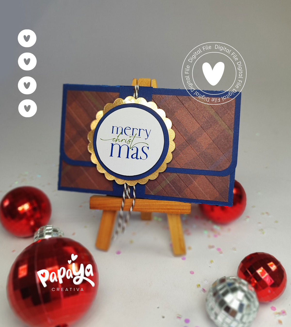 Gift Card Holder Set (DIGITAL FILE) (svg/studio)