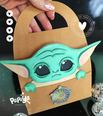 Grogu Bag (DIGITAL FILE) svg/ studio