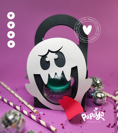 Halloween bag with 5 interchangeable characters (DIGITAL FILE) svg/studio