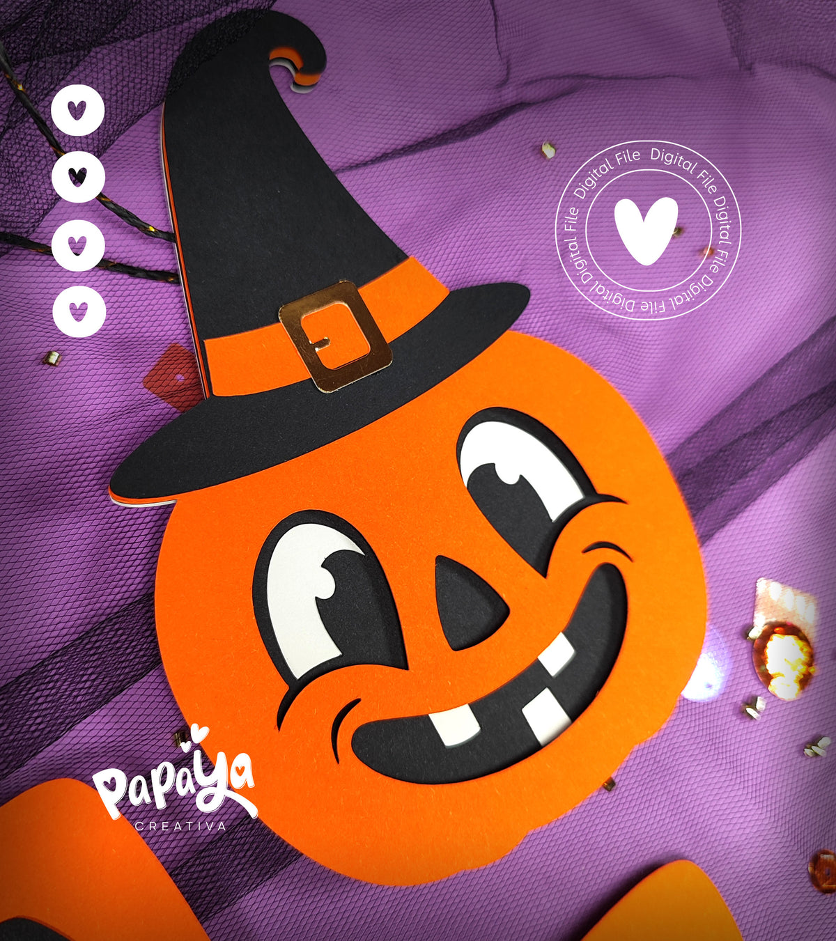 Retro Halloween characters (DIGITAL FILE) svg/studio