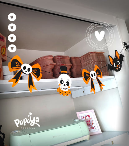 Retro Halloween characters (DIGITAL FILE) svg/studio