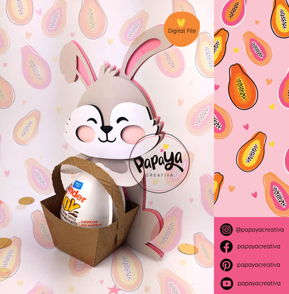 Cut File Set Bunnies Kinder Eggs