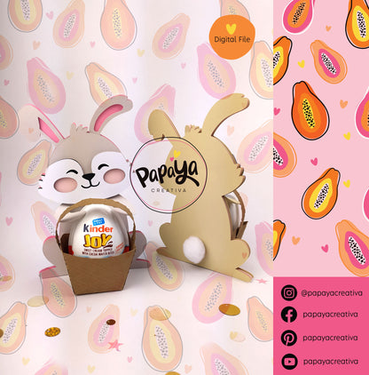 Cut File Set Bunnies Kinder Eggs