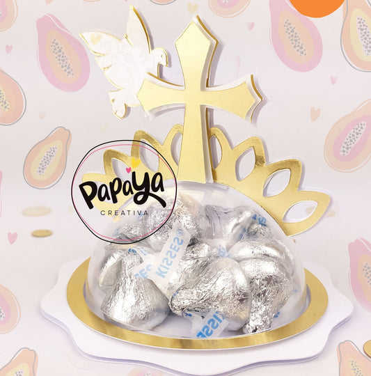 Religious Candy Holder / Dome size 8cm