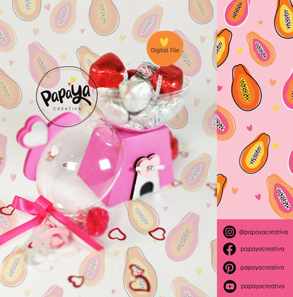 Gumball Machine DIGITAL FILE Candy Holder / Dome size 8cm