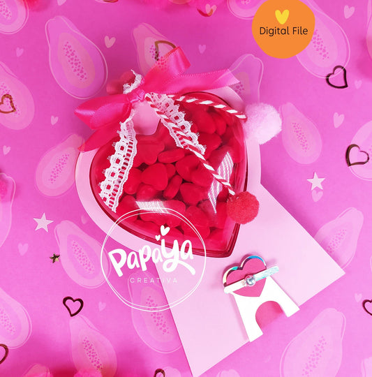 Love Machine DIGITAL FILE Candy Holder / Dome size 8cm/ Open and close system