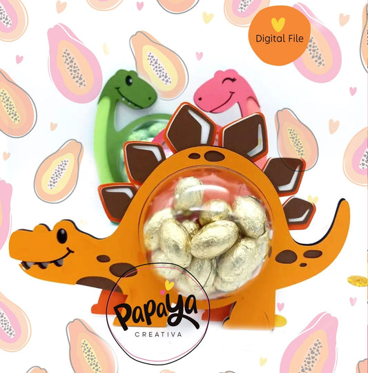 Dinos Set Candy holder / Dome size 8cm