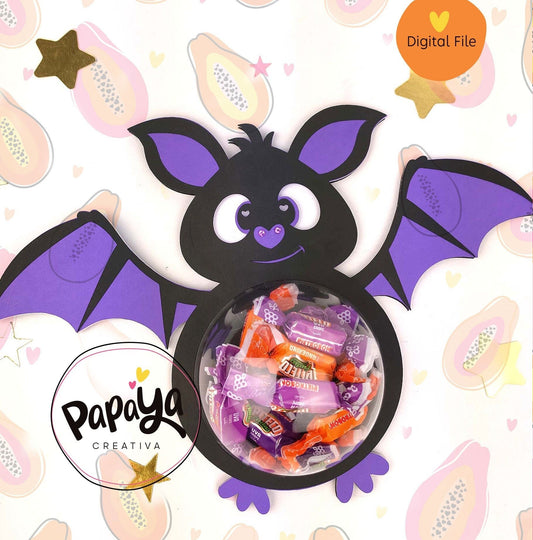 Lovely Bat Candy Holder / Dome size 8cm/ Halloween theme Party