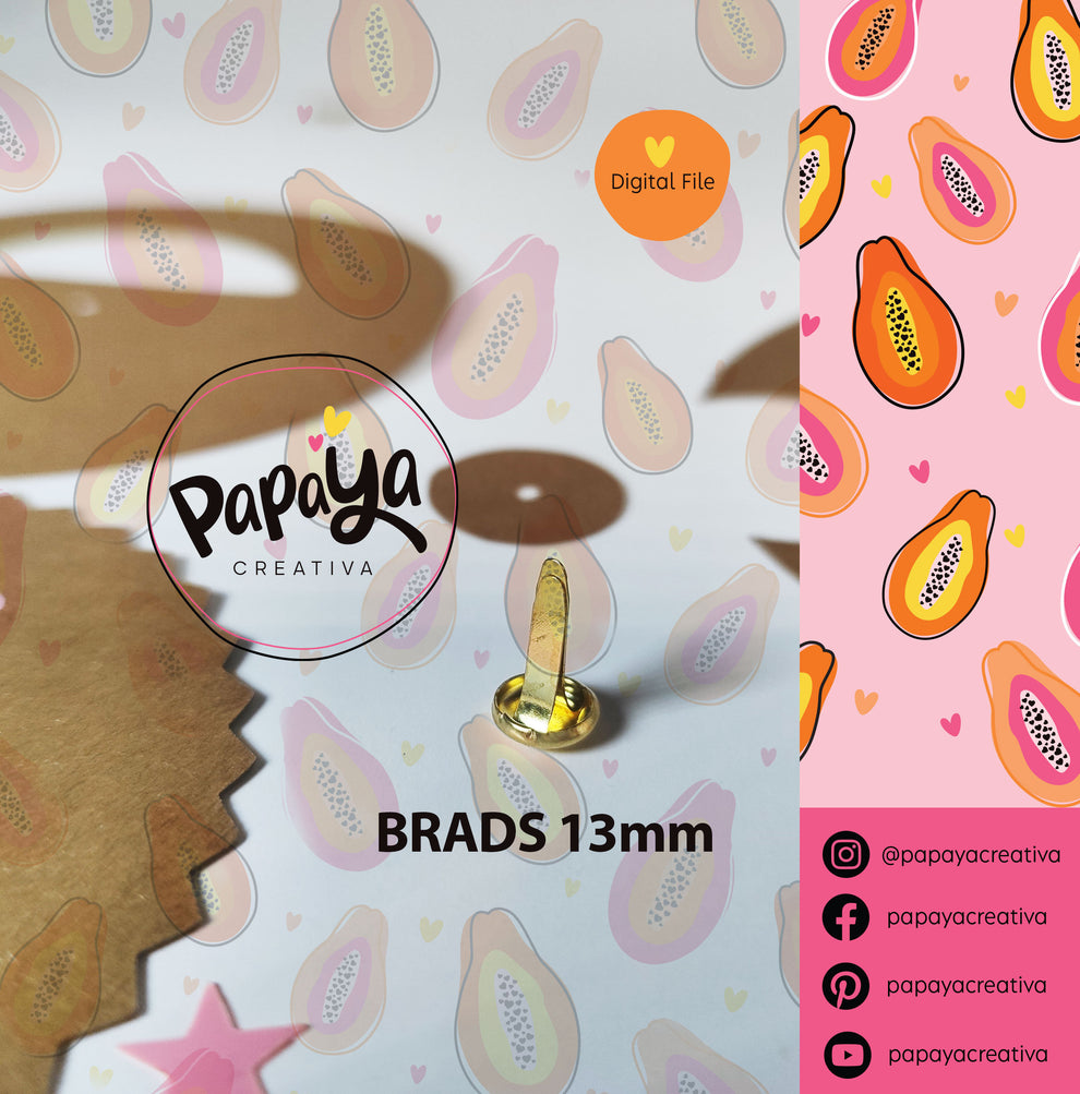 Open and Close System DIGITAL FILE / Dome size 8cm – Papaya Creativa