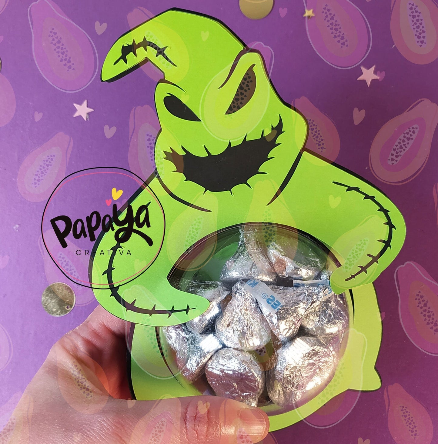 SET Before Christmas DIGITAL FILES Candy Holder/ Dome size 8cm/ Open and close System