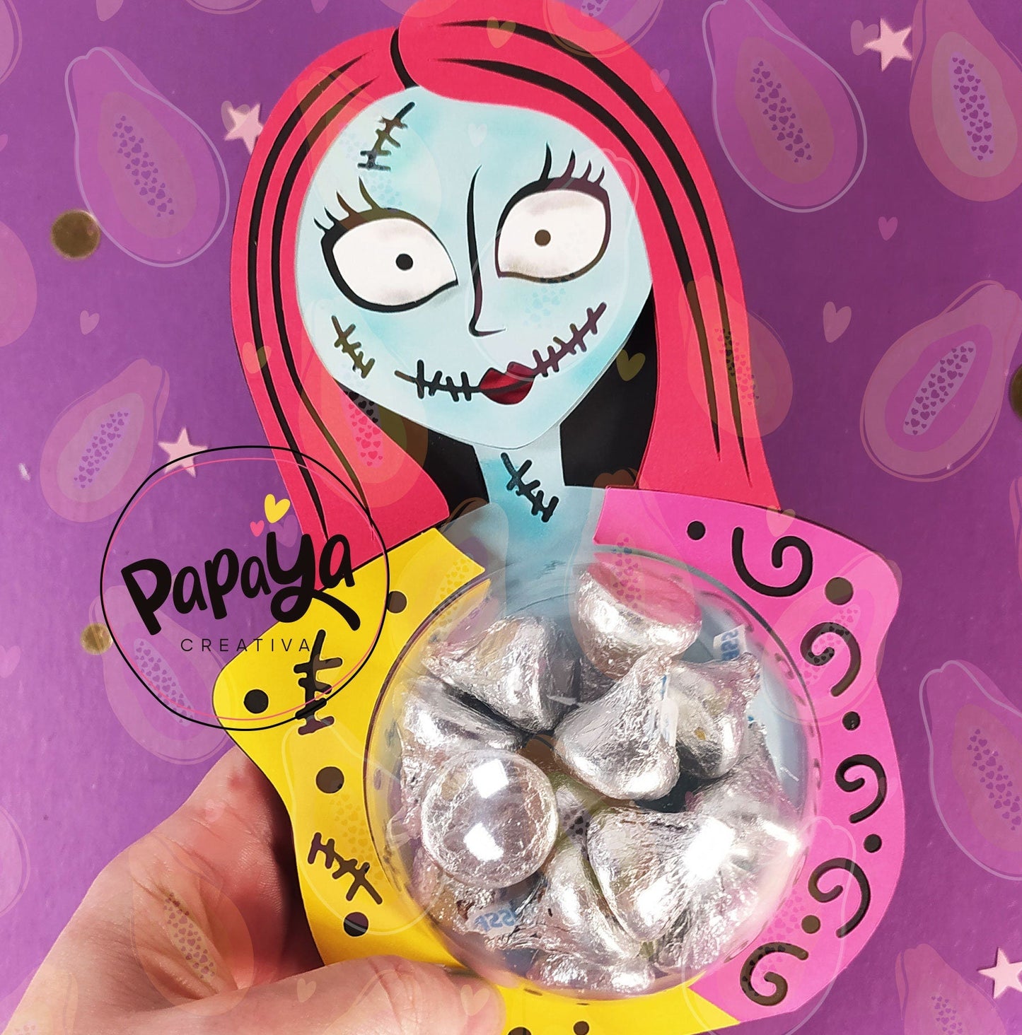 SET Before Christmas DIGITAL FILES Candy Holder/ Dome size 8cm/ Open and close System