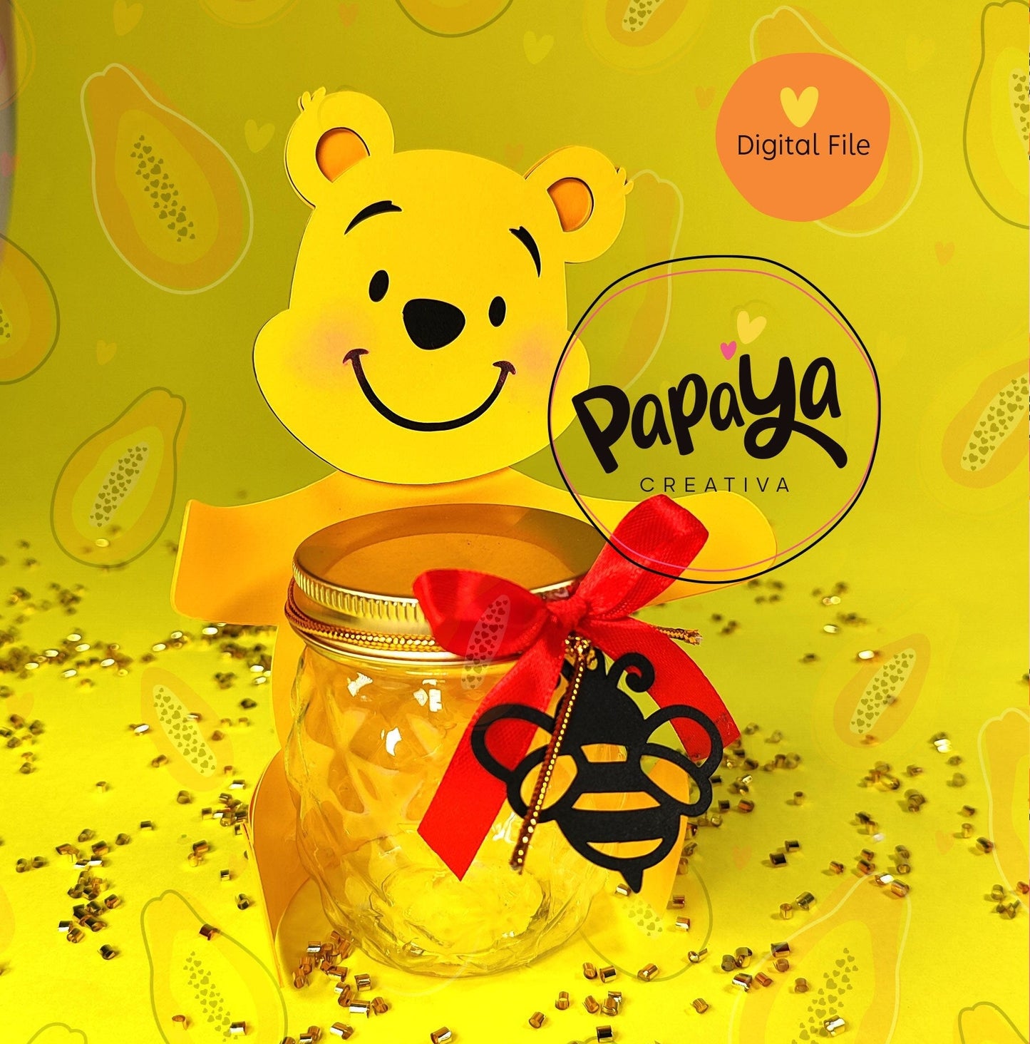 Decorative Winnie DIGITAL FILE (SVG/STUDIO)