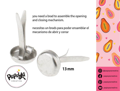 Cut File Skeleton and Frank Candy holder/ Dome size 8cm/ Halloween Party/ Open and Close system