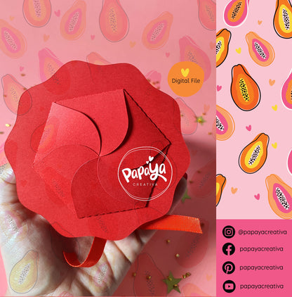 Cute Kitty DIGITAL FILE Candy holder/ dome size 8cm/ open and close system