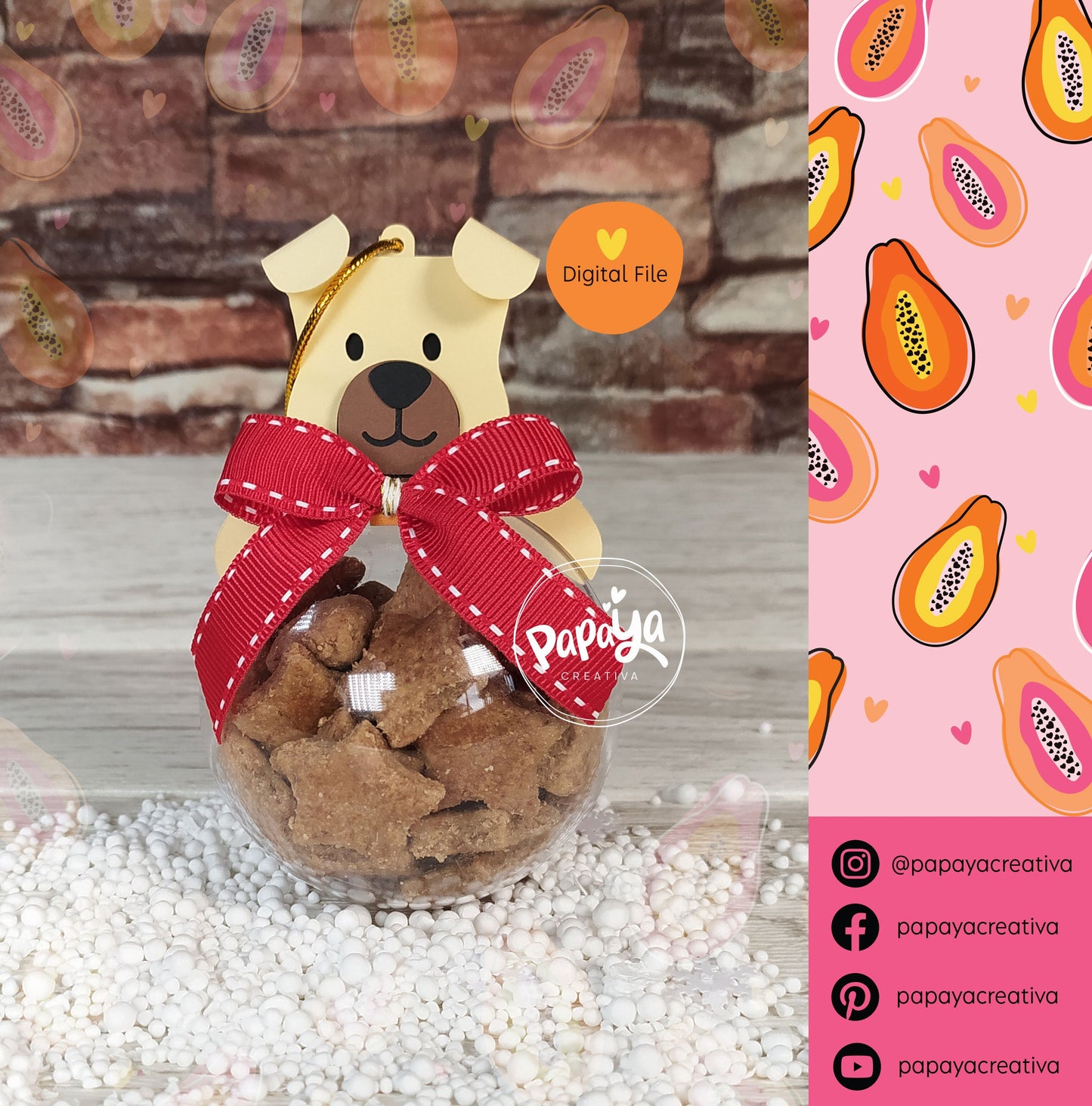 Cut File Set 9 Dogs Xmas Ball