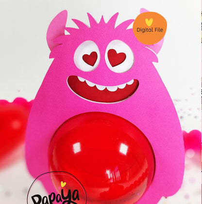 Monster DIGITAL FILE Love Candy Holder/ Dome size 8cm