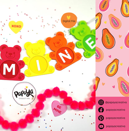 Gummies Bear Digital File (SVG/STUDIO)