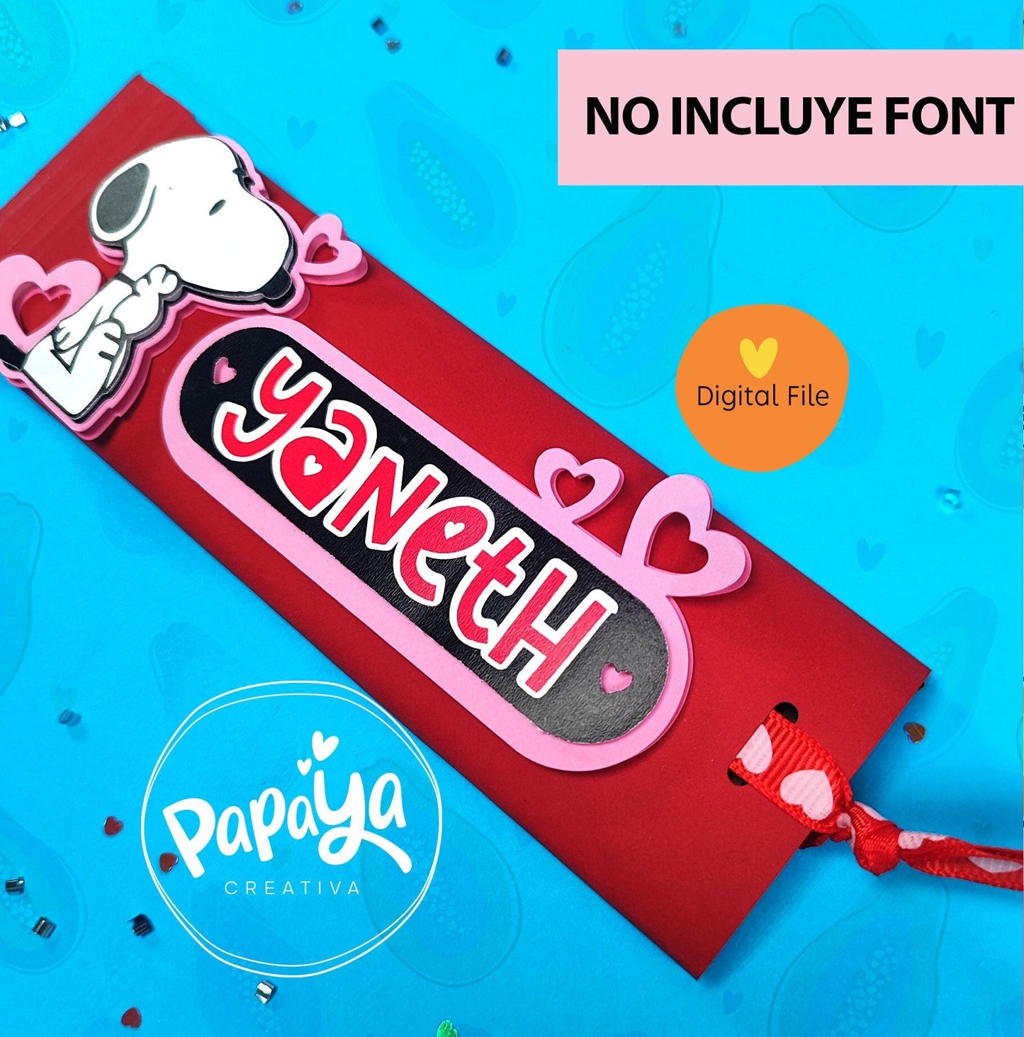 Hershey's Chocolate Holder/ FONT NOT INCLUDED