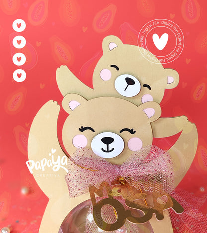 Mama Osa DIGITAL FILE Candy Holder *Easy open/close system* (Dome 8cm)