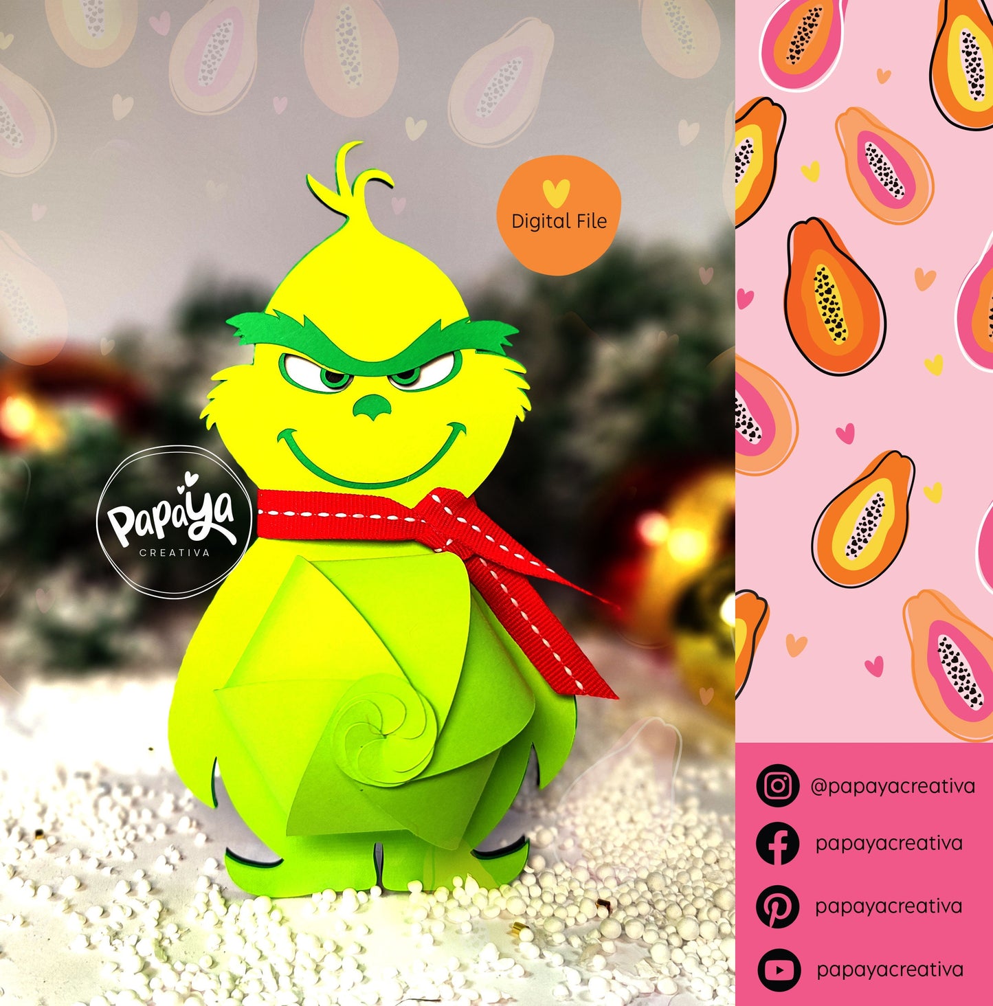 Cut File Mr G Holder / Xmas theme