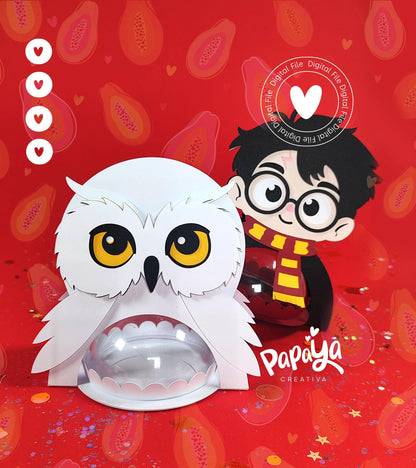 Harry Set DIGITAL FILE Candy Holder *Easy open/close system* (Dome 8cm)