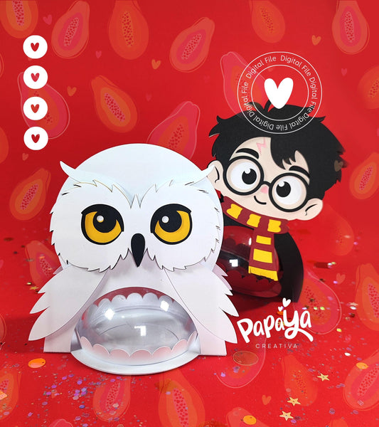 Harry Set DIGITAL FILE Candy Holder *Easy open/close system* (Dome 8cm)