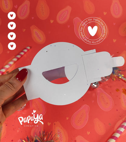 Sheep DIGITAL FILE Candy Holder *Easy open/close system* (Dome 8cm)