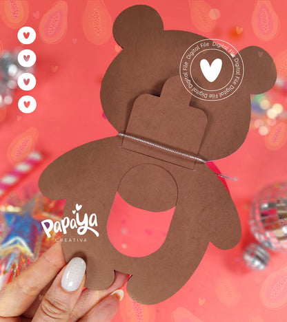 Bear Candy Holder *Easy open/close system* (Dome 8cm)