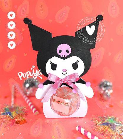 Jester Bunny DIGITAL FILE Ornament Holder *Ball size 8cm*