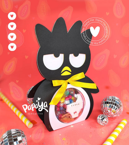 Naughty Penguin Ornament Holder Digital File *Ball size 8cm*