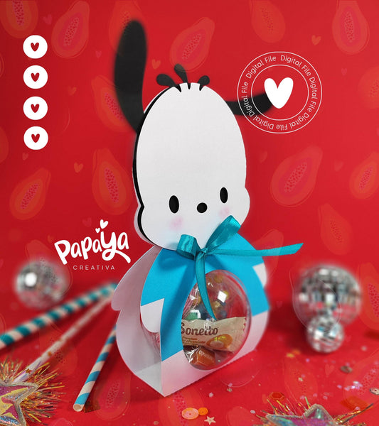 Cut file Puppy Ornament Holder *Ball size 8cm*