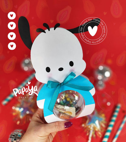 Cut file Puppy Ornament Holder *Ball size 8cm*